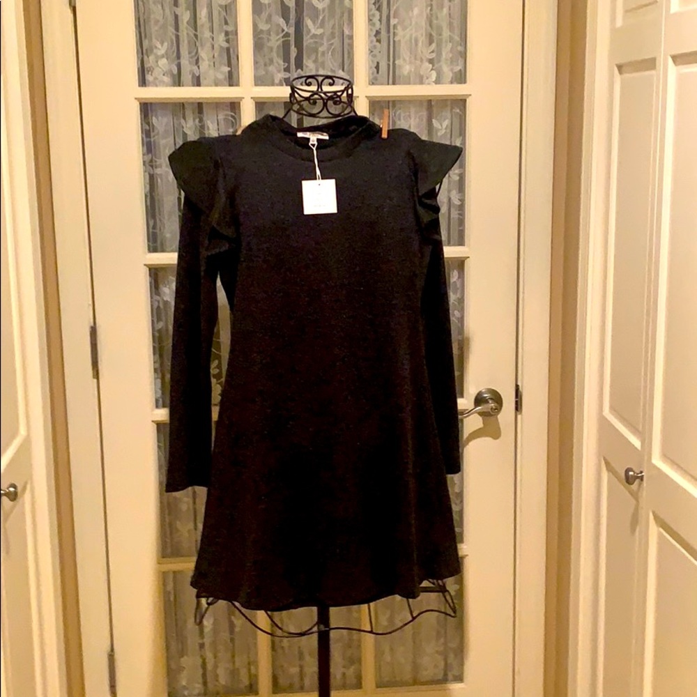 Cute Free Generation grey sweatshirt dress